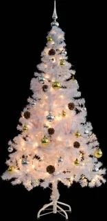 vidaXL Kunstkerstboom 150 cm wit
