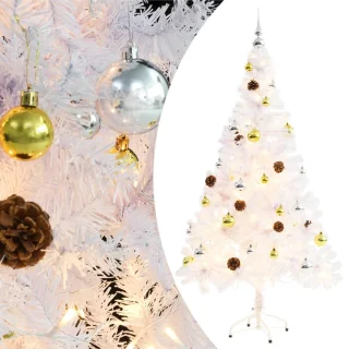vidaXL Kunstkerstboom 150 cm wit