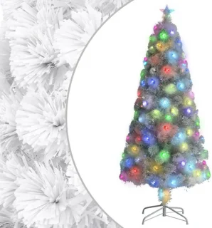 vidaXL Kunstkerstboom 150 cm wit