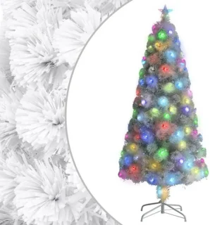 vidaXL Kunstkerstboom 150 cm wit