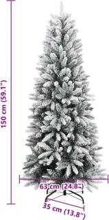 vidaXL Kunstkerstboom 150 cm