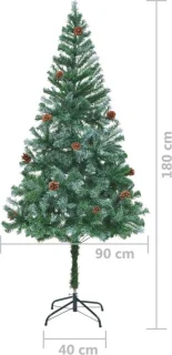 vidaXL Kunstkerstboom 180 cm