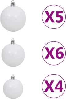 vidaXL Kunstkerstboom 180 cm