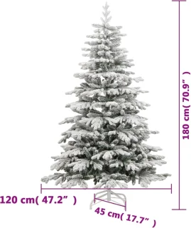vidaXL Kunstkerstboom 180 cm