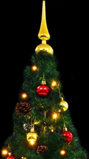 vidaXL Kunstkerstboom 180 cm groen