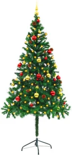 vidaXL Kunstkerstboom 180 cm groen