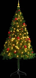 vidaXL Kunstkerstboom 180 cm groen