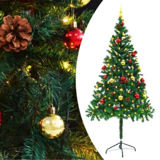 vidaXL Kunstkerstboom 180 cm groen