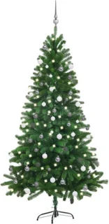 vidaXL Kunstkerstboom 180 cm groen