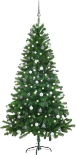 vidaXL Kunstkerstboom 180 cm groen