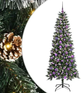 vidaXL Kunstkerstboom 180 cm groen