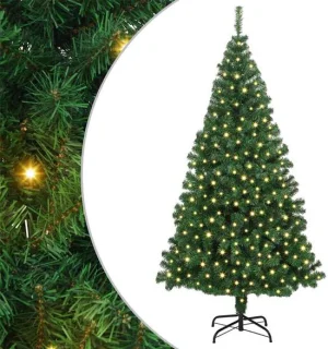 vidaXL Kunstkerstboom 180 cm groen