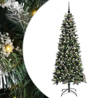 vidaXL Kunstkerstboom 180 cm - groen