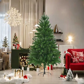 vidaXL Kunstkerstboom 180 cm groen