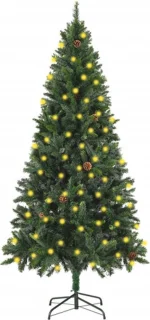 vidaXL kunstkerstboom 180 cm groen