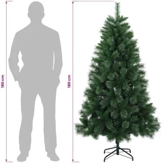 vidaXL Kunstkerstboom 180 cm Groen
