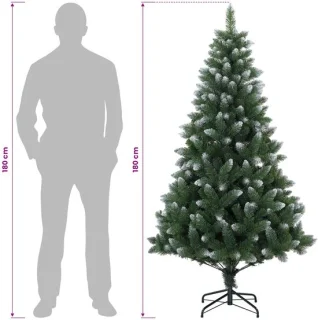 vidaXL kunstkerstboom 180 cm groen