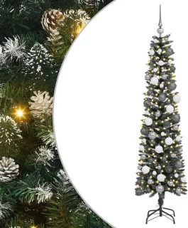 vidaXL kunstkerstboom 180 cm groensteen