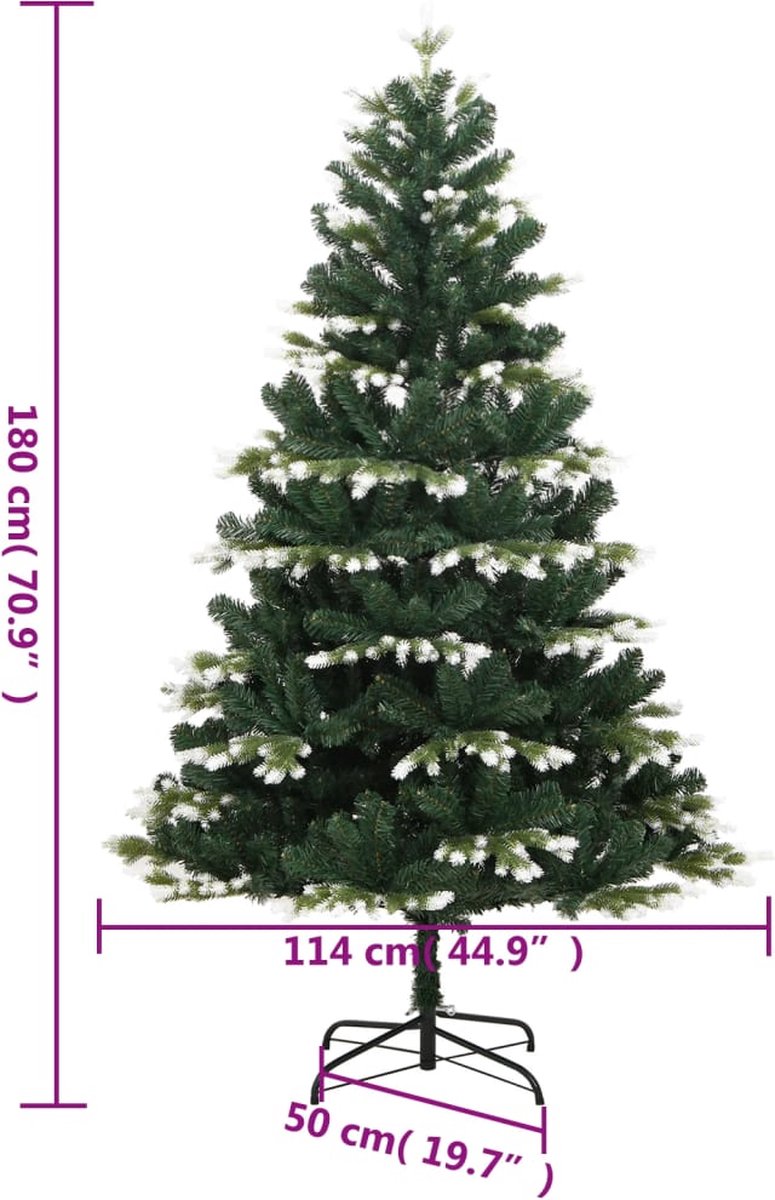 vidaXL Kunstkerstboom 180 cm
