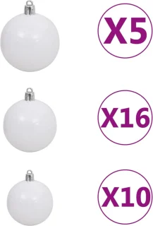 vidaXL Kunstkerstboom 180 cm