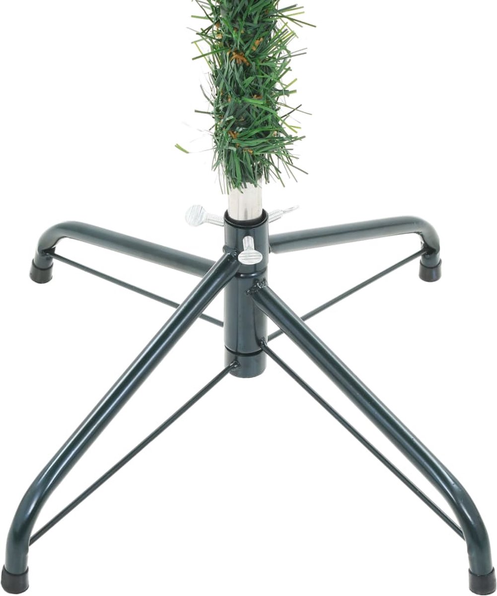 vidaXL Kunstkerstboom 180 cm met dennenappels