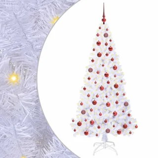 vidaXL Kunstkerstboom 180 cm met ledverlichting