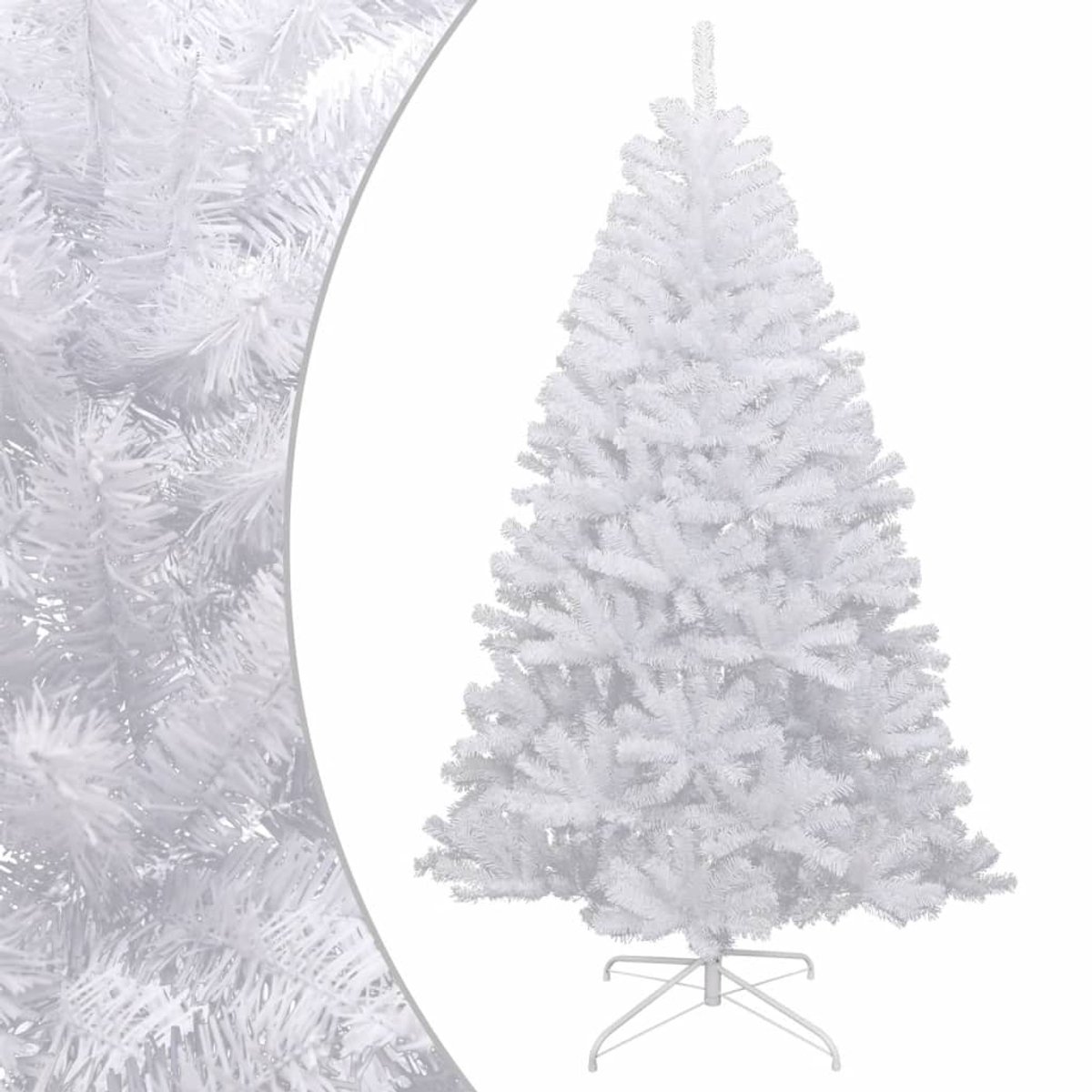 vidaXL Kunstkerstboom 180 cm met sneeuw