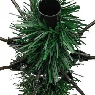 vidaXL Kunstkerstboom 180 cm met standaard