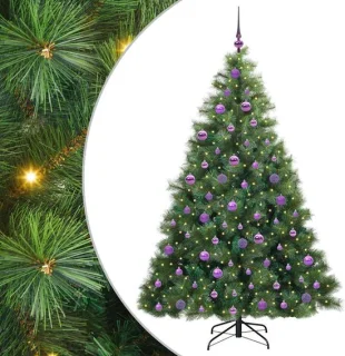 vidaXL Kunstkerstboom 180 cm met standaard