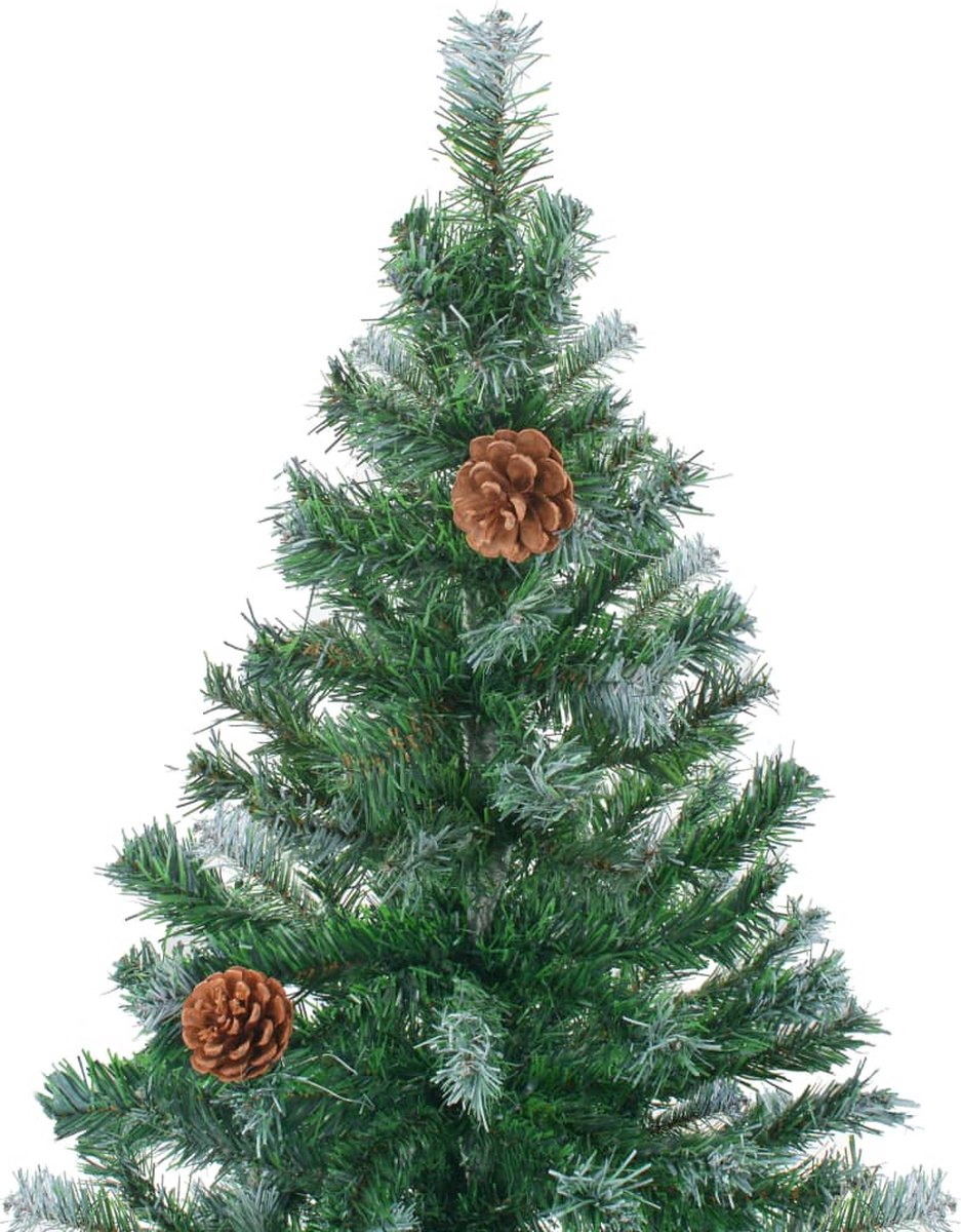 vidaXL Kunstkerstboom 180 cm met verlichting