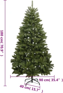 vidaXL Kunstkerstboom 180 cm