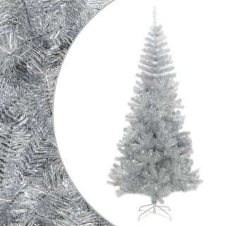 Zilverkleurige VidaXL kunstkerstboom 180 cm — feestelijk én onderhoudsarm