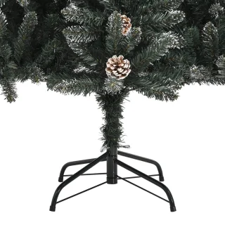 vidaXL Kunstkerstboom 180 cm PVC groen