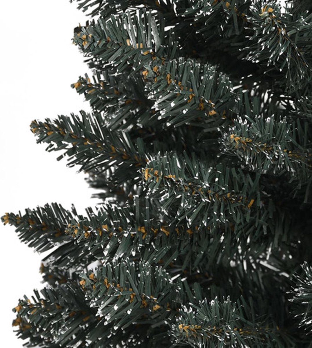 vidaXL Kunstkerstboom 180 cm PVC groen met standaard slim