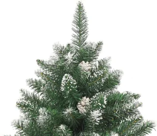 vidaXL Kunstkerstboom 180 cm PVC met standaard