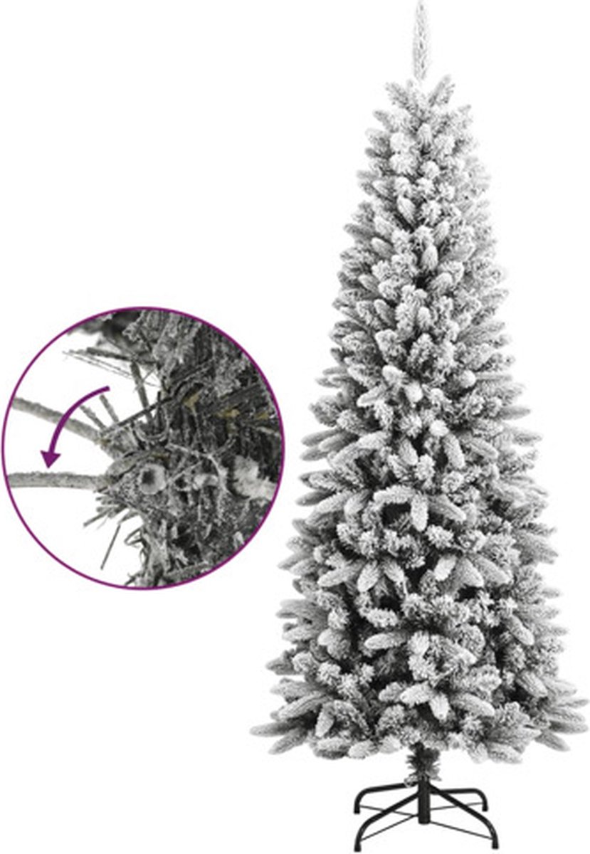 vidaXL Kunstkerstboom 180 cm PVC PE