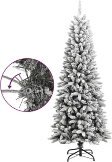vidaXL Kunstkerstboom 180 cm PVC PE