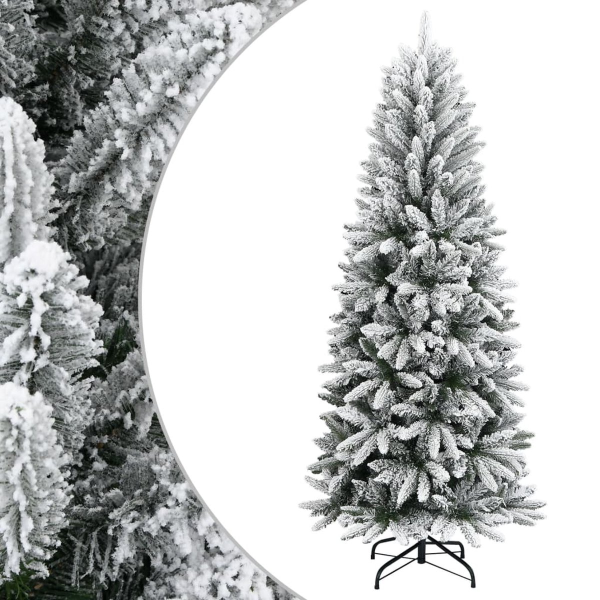 vidaXL Kunstkerstboom 180 cm PVC PE