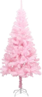 vidaXL Kunstkerstboom 180 cm PVC roze