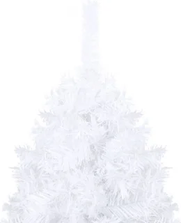 vidaXL Kunstkerstboom 180 cm PVC wit