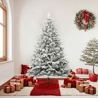 vidaXL - Kunstkerstboom - 180 cm - PVC/PE - groen