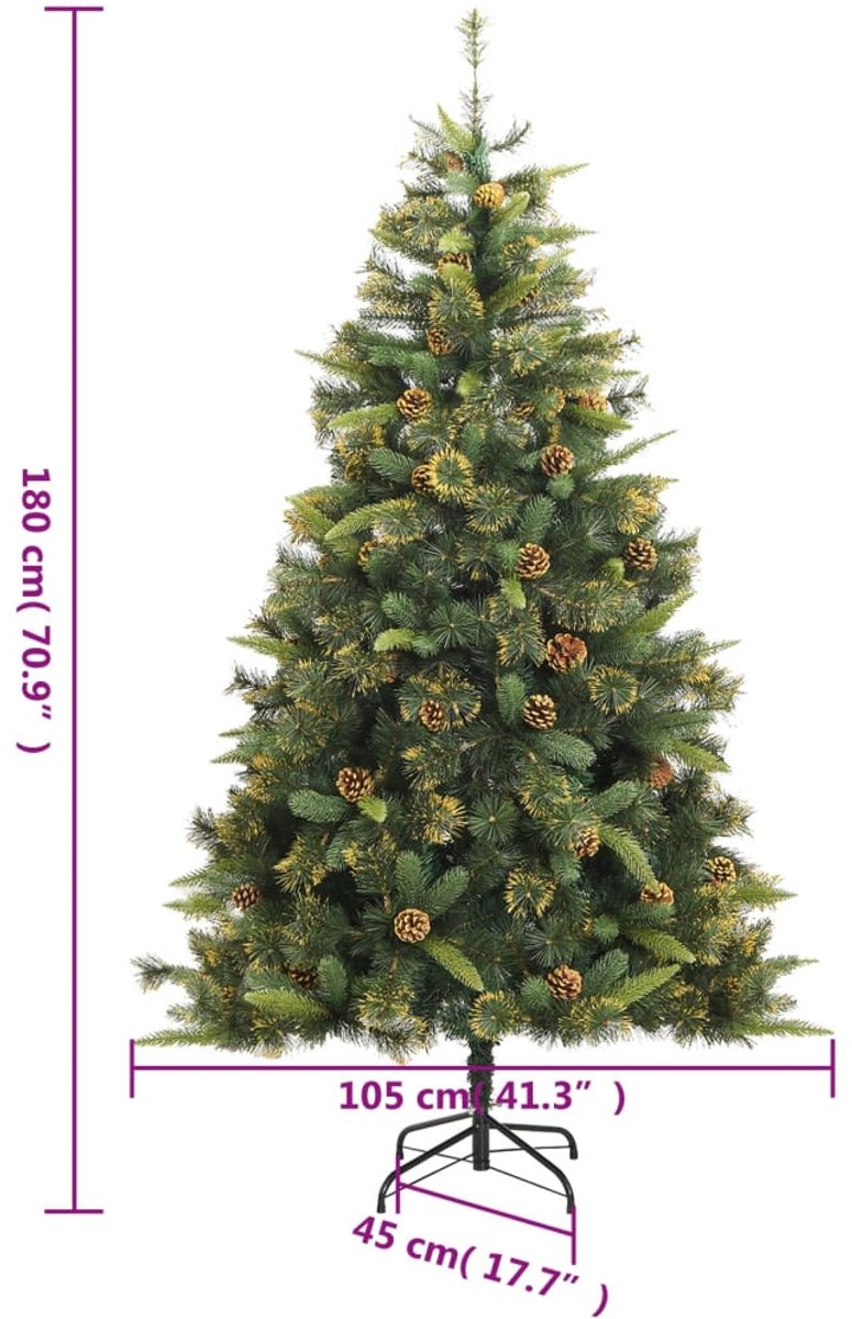 vidaXL Kunstkerstboom 180 cm