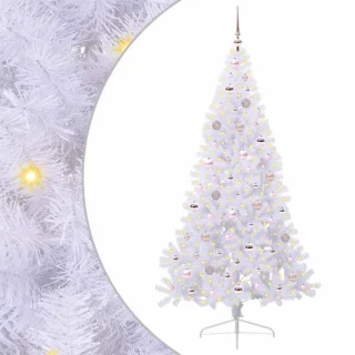 vidaXL kunstkerstboom 180 cm van PVC en staal