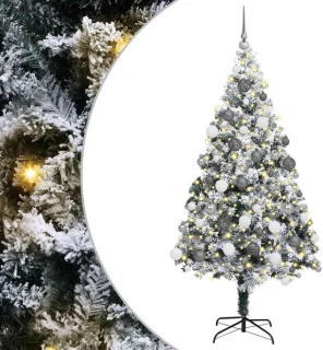 vidaXL kunstkerstboom 180 cm wit