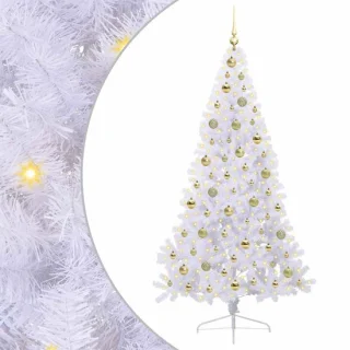 vidaXL kunstkerstboom 180 cm wit