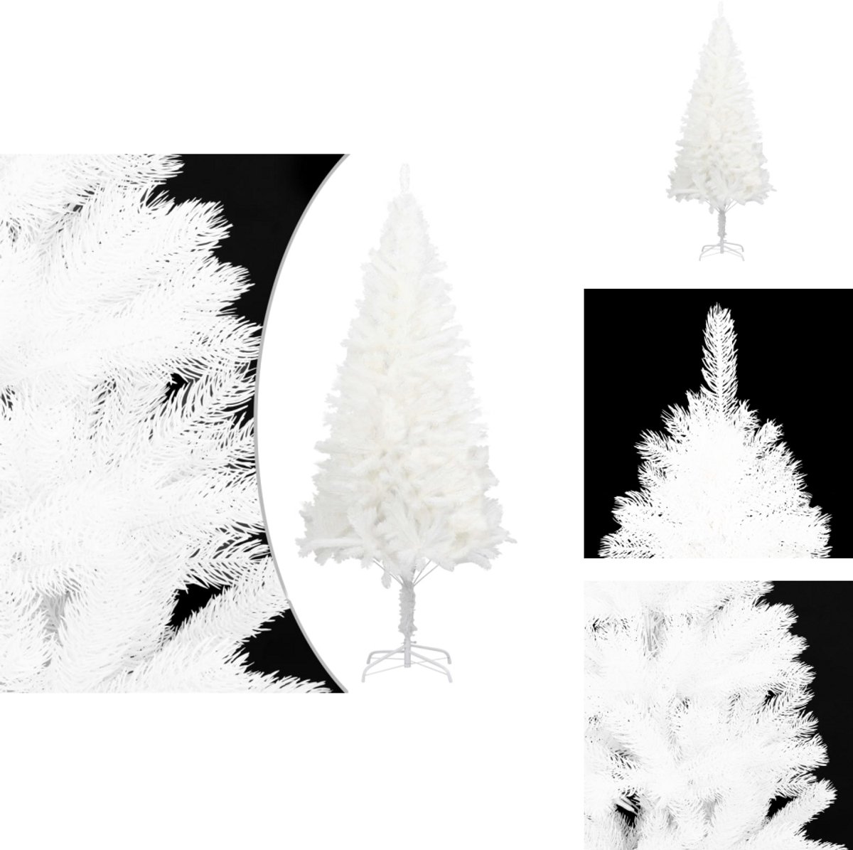 vidaXL Kunstkerstboom 180 cm wit