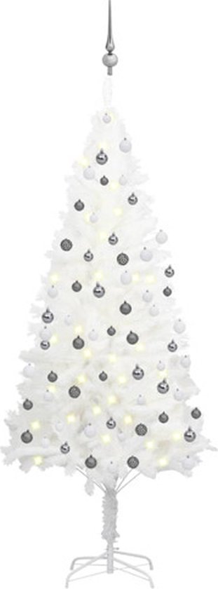 vidaXL Kunstkerstboom 180 cm Wit