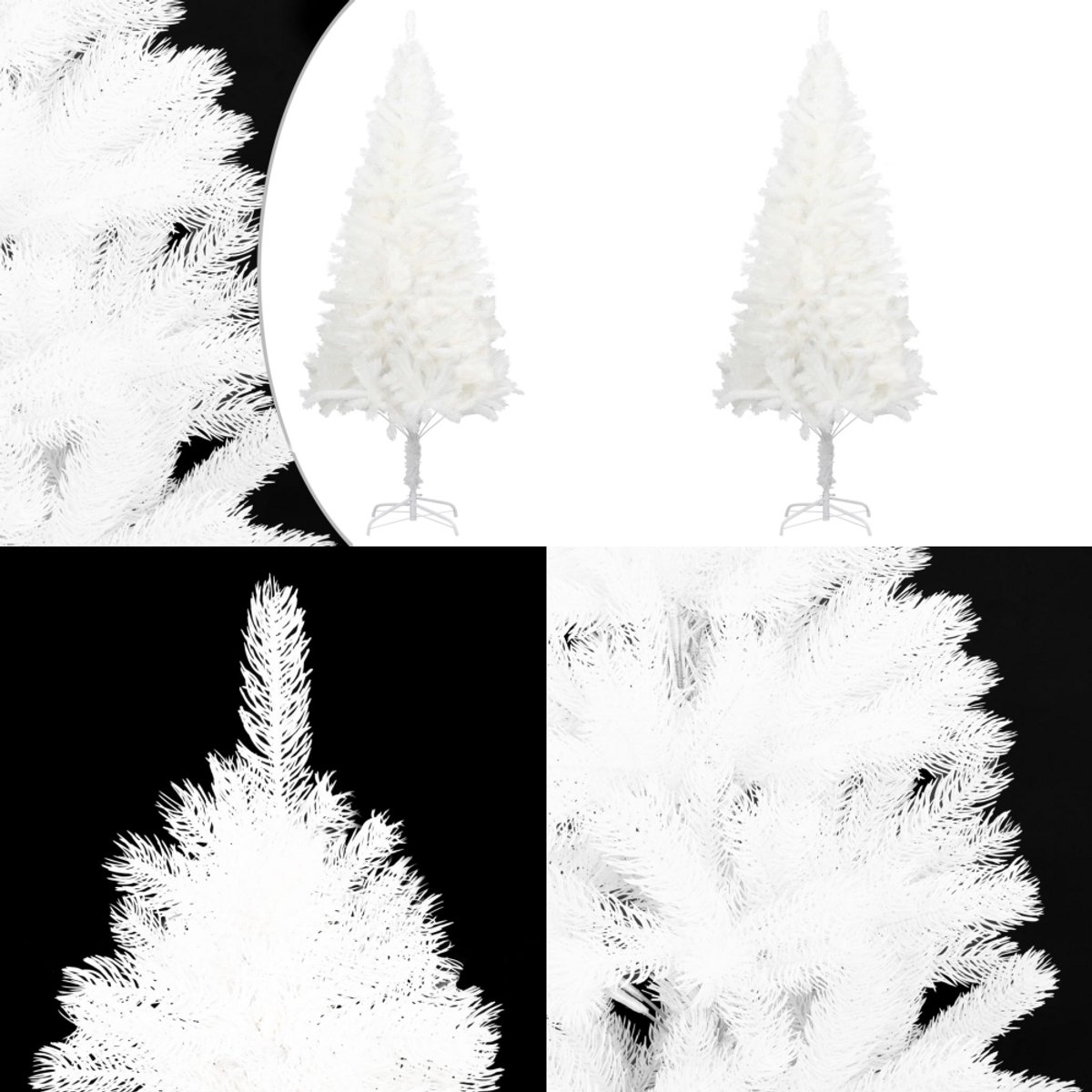 vidaXL Kunstkerstboom 180 cm Wit