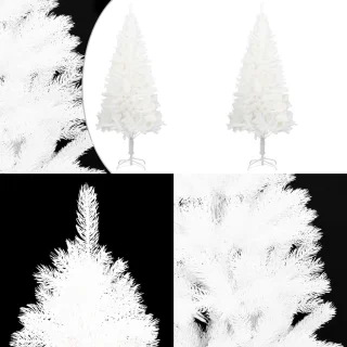 vidaXL Kunstkerstboom 180 cm Wit
