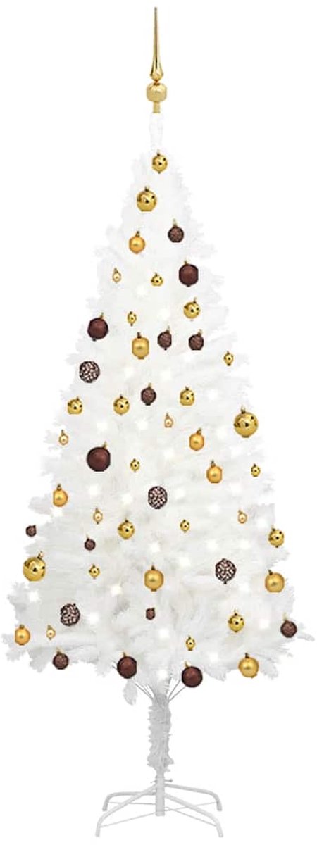 vidaXL Kunstkerstboom 180 cm Wit